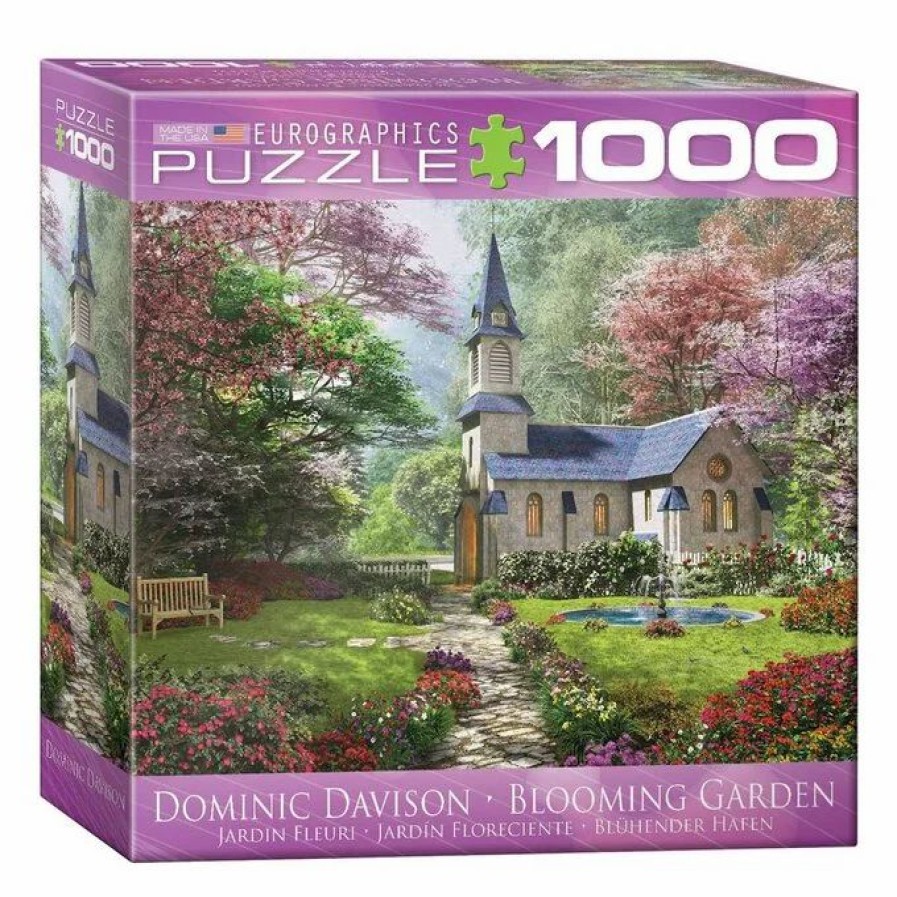 Hobbies * Eurographics Blooming Garden Jigsaw Puzzle 1000 Pieces