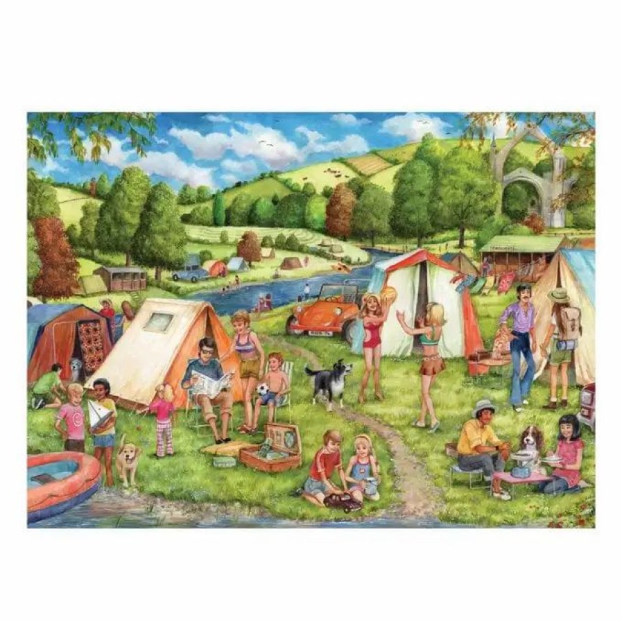 Hobbies * Falcon Camping And Caravanning Jigsaw Puzzle 500 Pieces 2 Pack