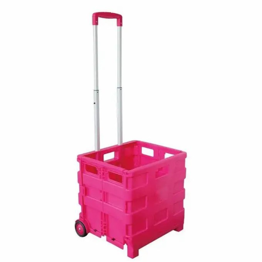 Storage * Hobbycraft Pink Foldaway Crafters Trolley