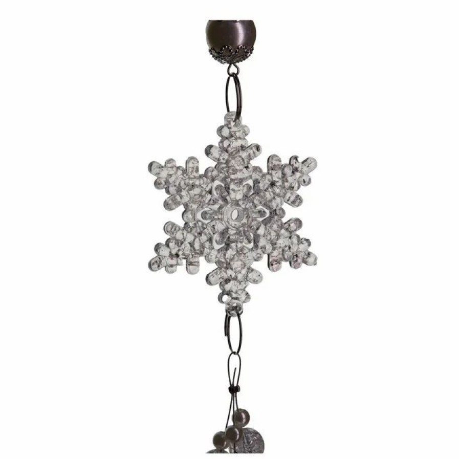 Christmas Decorations * Hobbycraft Hanging Acrylic Snowflake Decoration