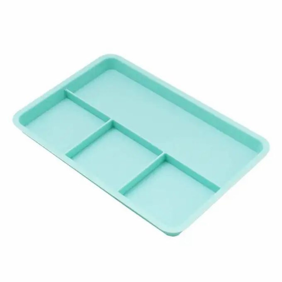 Storage * Hobbycraft Mint Green Trolley Tray