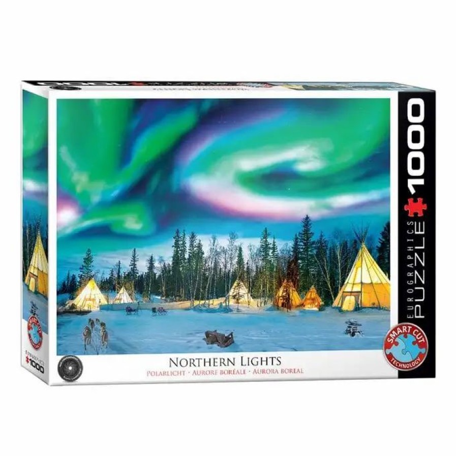 Hobbies * Eurographics Northern Lights Jigsaw Puzzle 1000 Pieces