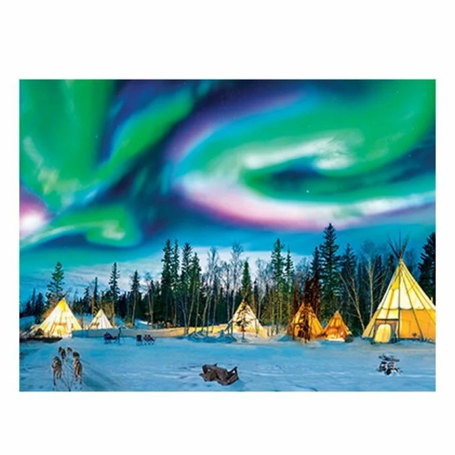 Hobbies * Eurographics Northern Lights Jigsaw Puzzle 1000 Pieces