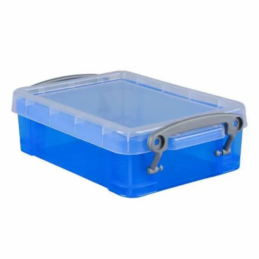 Storage * Really Useful Products Really Useful Blue Box 0.75 Litres