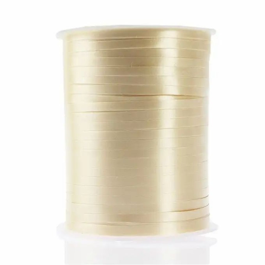 Christmas Gift Wrapping * Hobbycraft Eggshell Curling Ribbon 5Mm X 400M