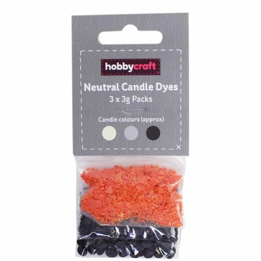 Hobbies * Hobbycraft Neutral Candle Making Dye 3G 3 Pack