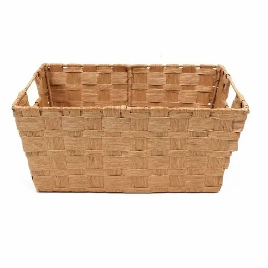 Christmas Hamper Making * Hobbycraft Natural Paper Storage Basket 33Cm X 23Cm X 14Cm